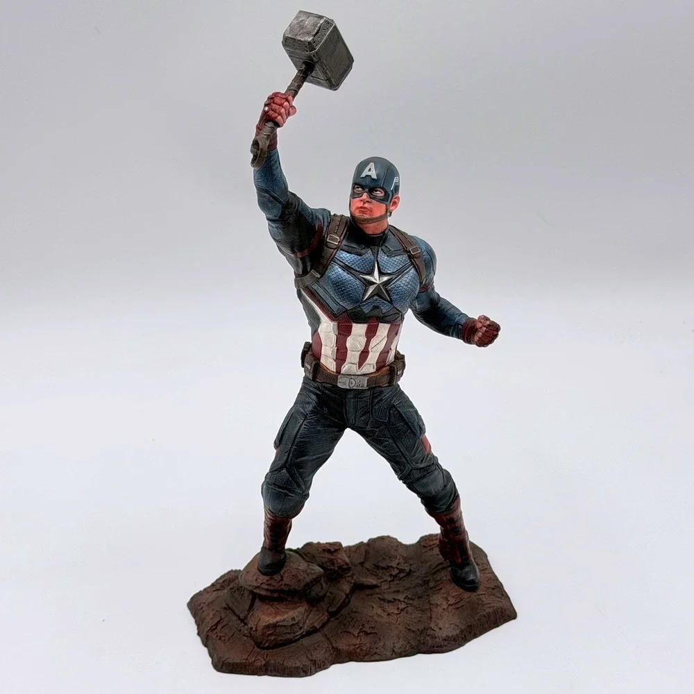 Diamond Select Toys Marvel Gallery Captain America Worthy Endgame PVC 11.75